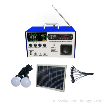 DC portable LCD Solar Light Kits
